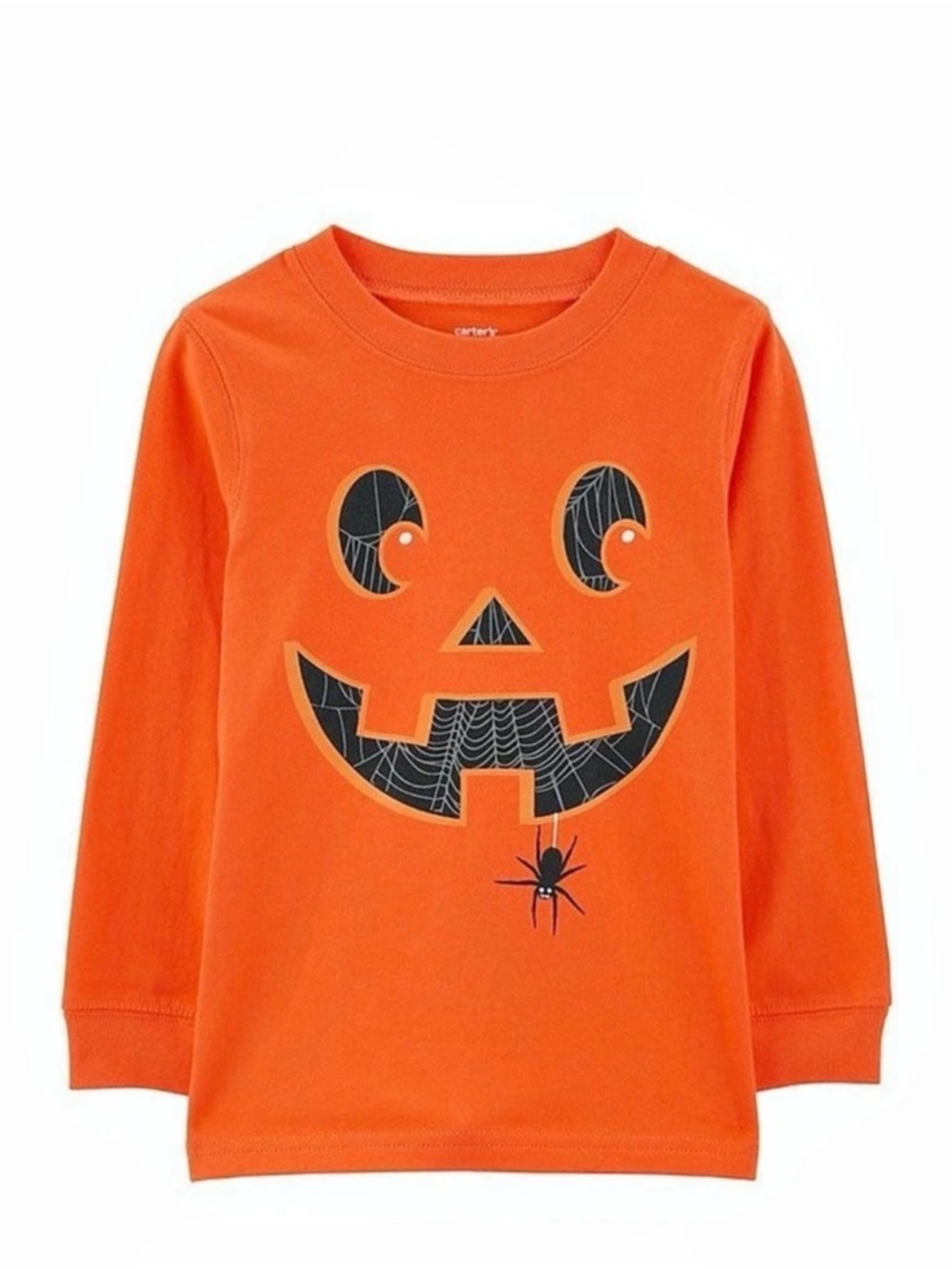 Carter's Halloween Pumpkin Long Sleeve Tee